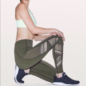 Lululemon olive green pant size 6